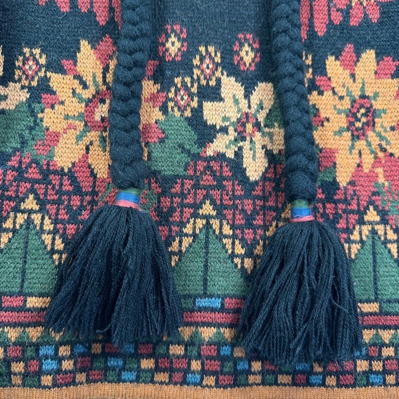 Farm Rio Macaw Ballet Ainika Sweater Sz XS (Fits S-L) Wool Blend Oversized Rare - Picture 10 of 16